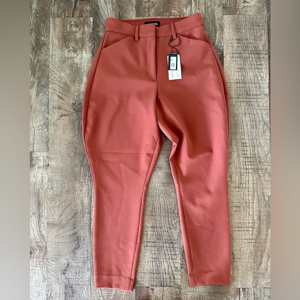 NWT Express High Waisted Supersoft Twill Pant